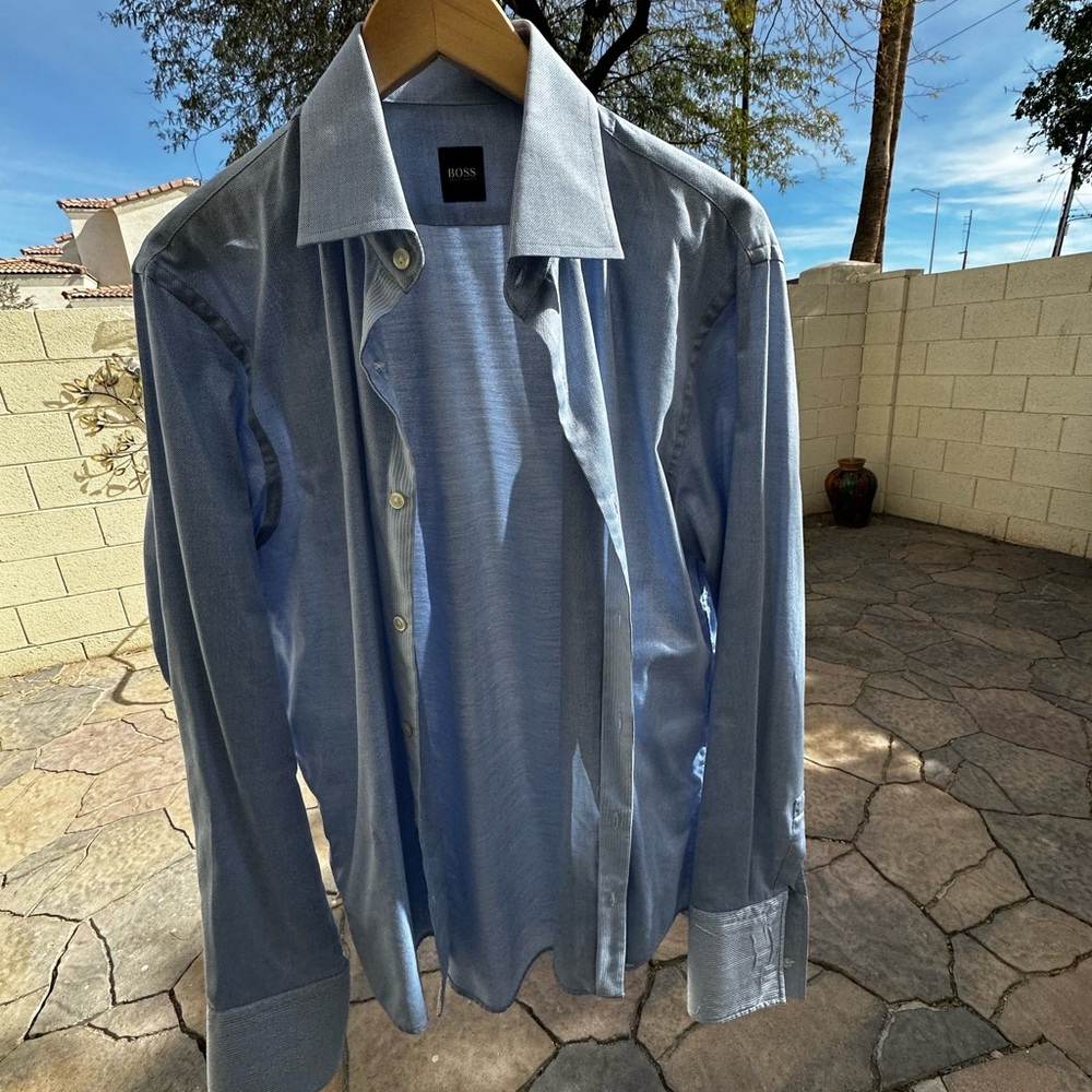Hugo Boss Mens Long Sleeve Button up